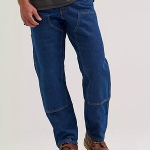 Wrangler Riggs Workwear DuraShield Men's Relaxed Fit Blue Jeans 38x34